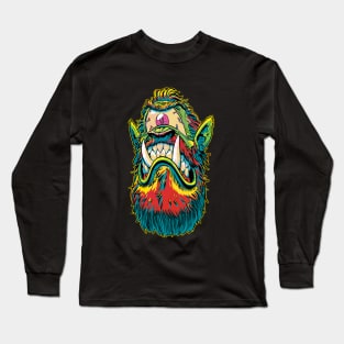 One Eyed Wolfman Long Sleeve T-Shirt